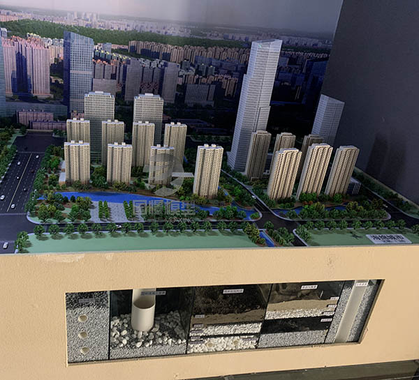 德惠市建筑模型